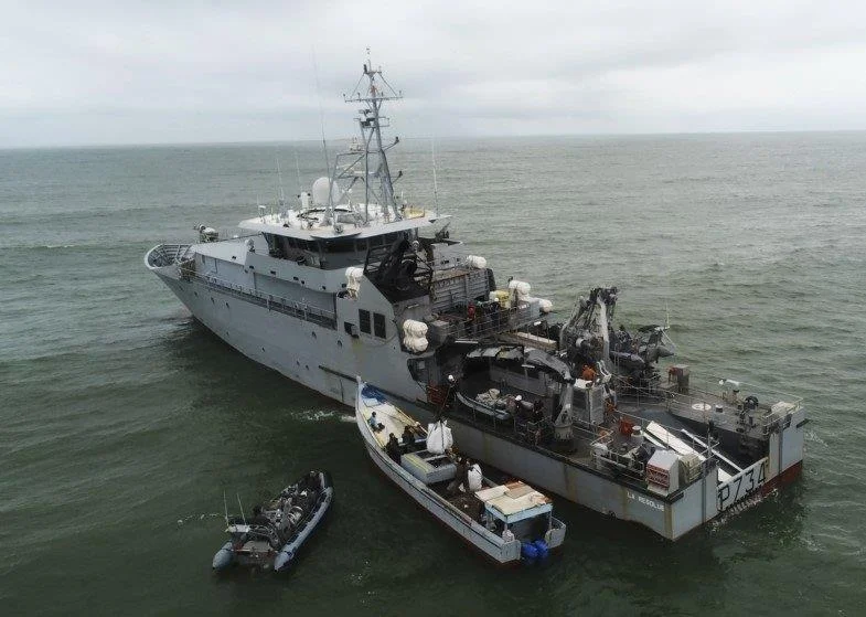 Le patrouilleur La Résolue