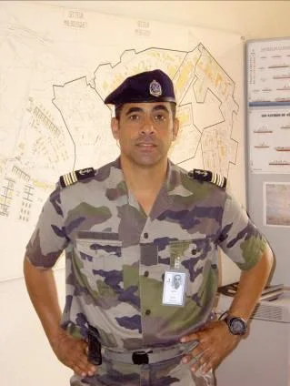 Le CF Tafzi, nouveau commandant du GFM Toulon