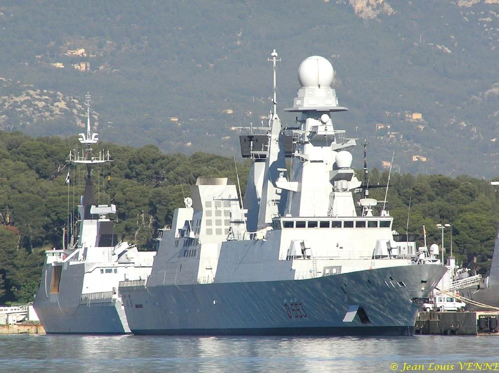 L'Andrea Doria et le Forbin