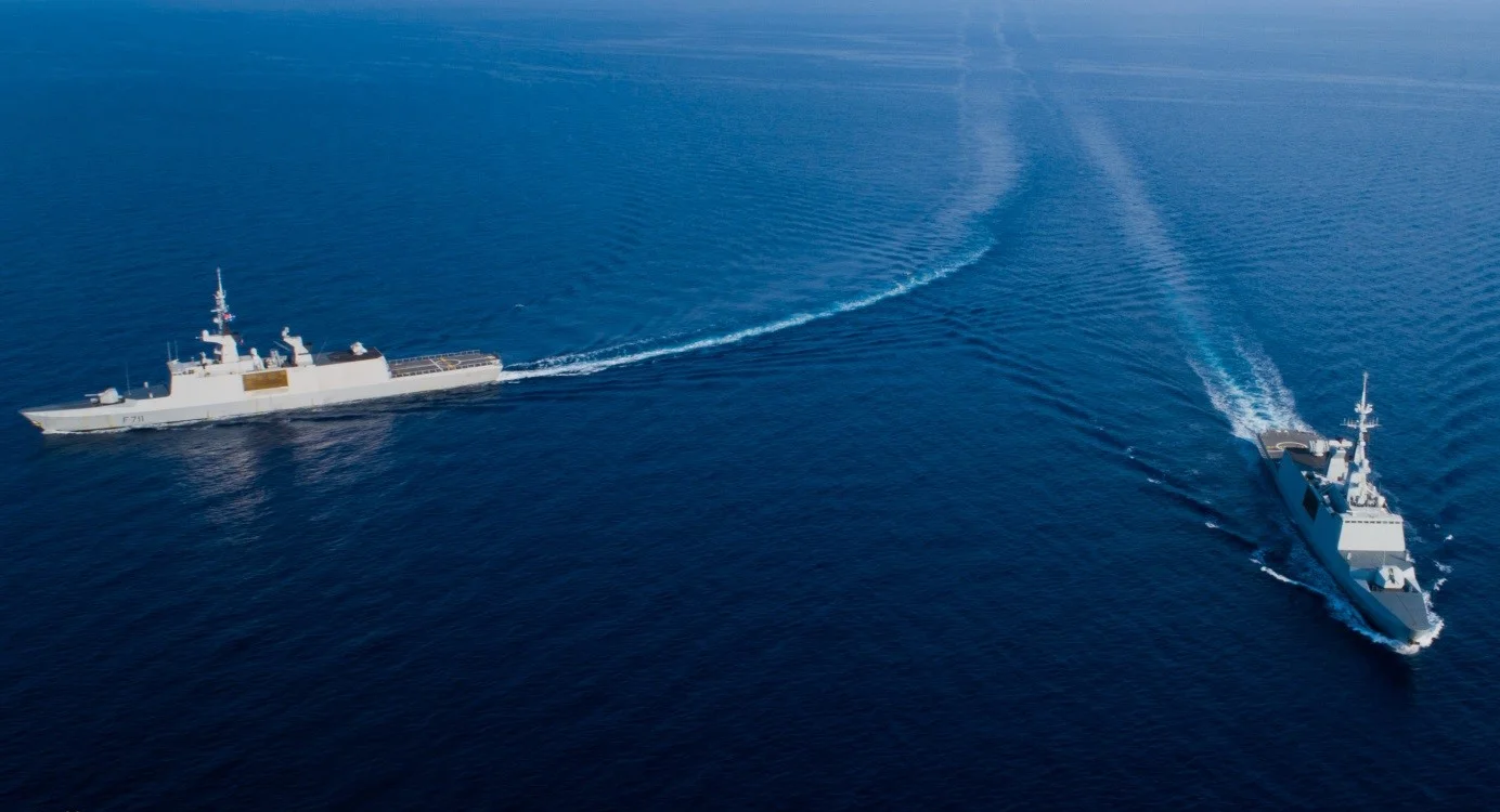 Les frégates Surcouf et La Fayette