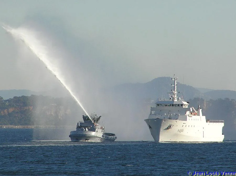 Arrivée de l'Alizé
