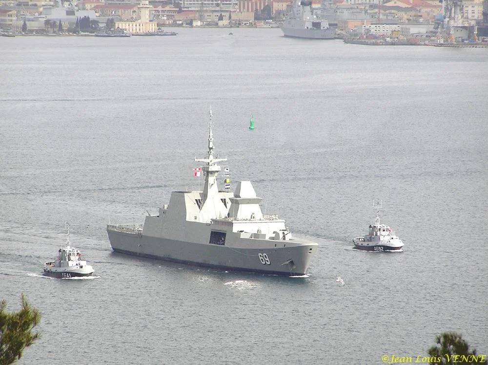 Sortie Ã  la mer de la frégate singapourienne Intrepid