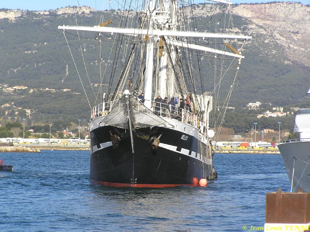 Hivernage à La Seyne sur Mer pour le Bélem et son équipage