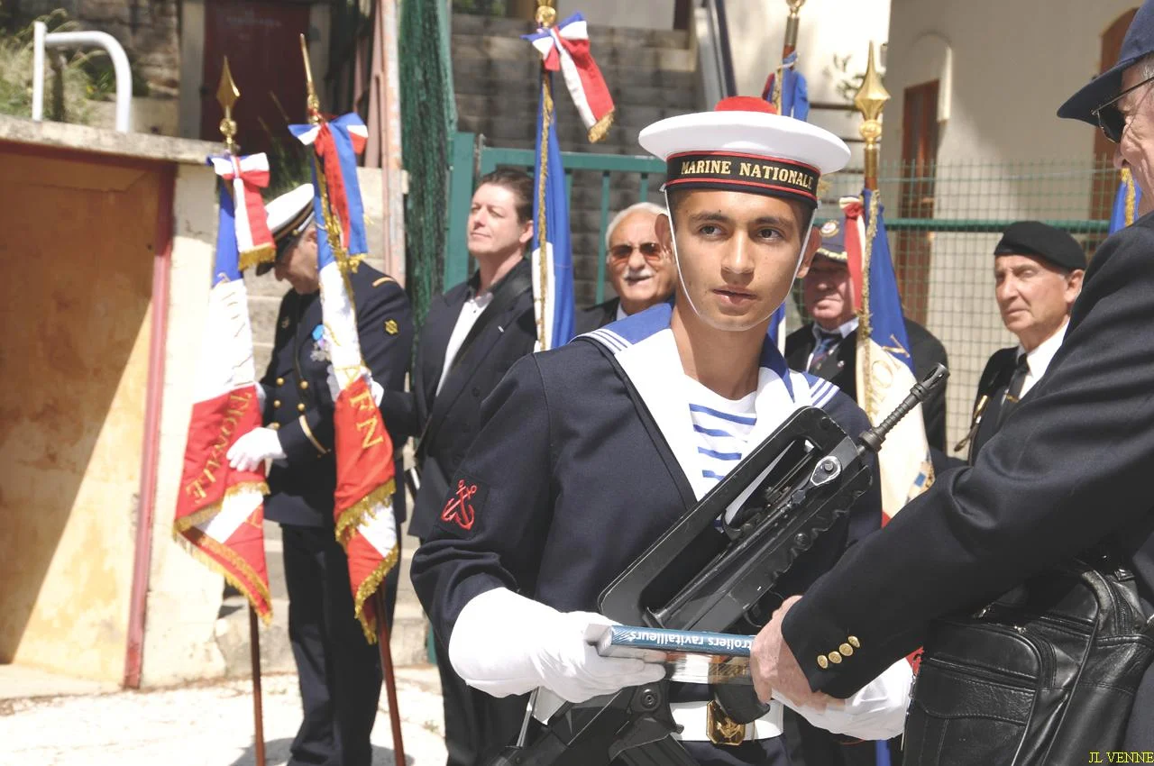 Remise des diplômes aux stagiaires de la Préparation Militaire Marine de LA SEYNE SUR MER