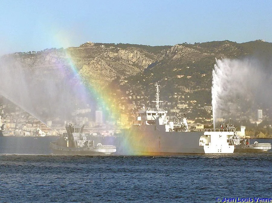 Arrivée de l'Alizé
