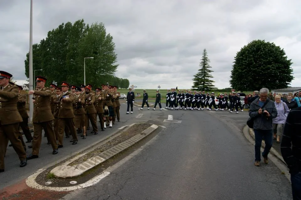 La PMM Caen-Epron participe aux cérémonie du débarquement