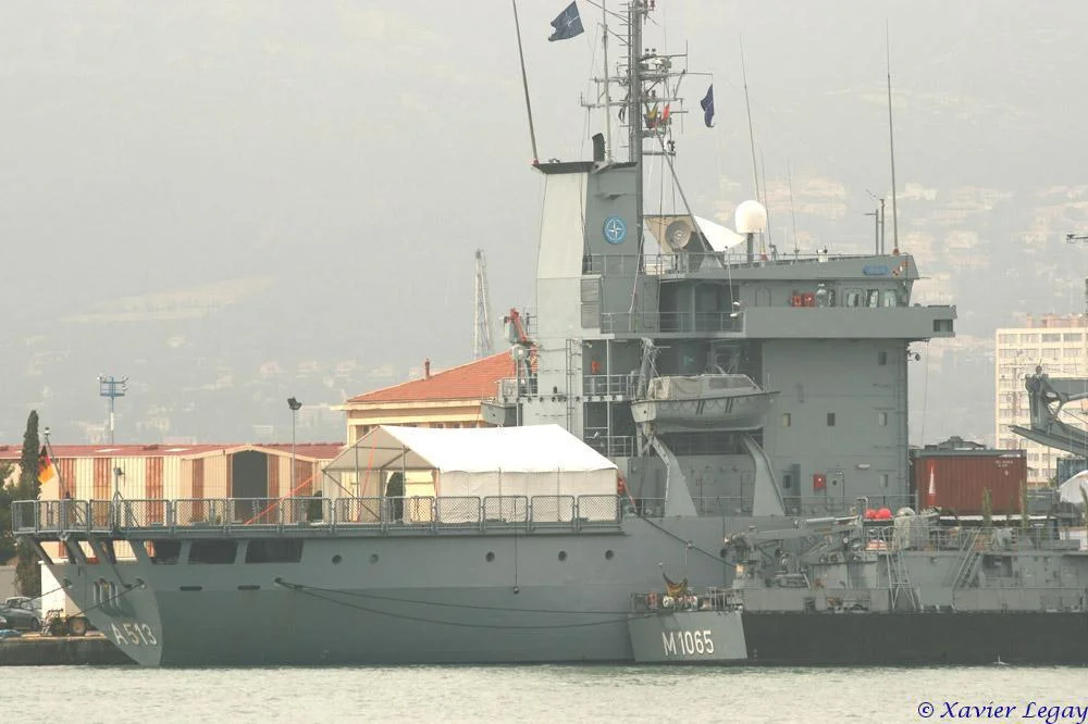 Le groupe de chasseurs de mines de l’OTAN à Toulon