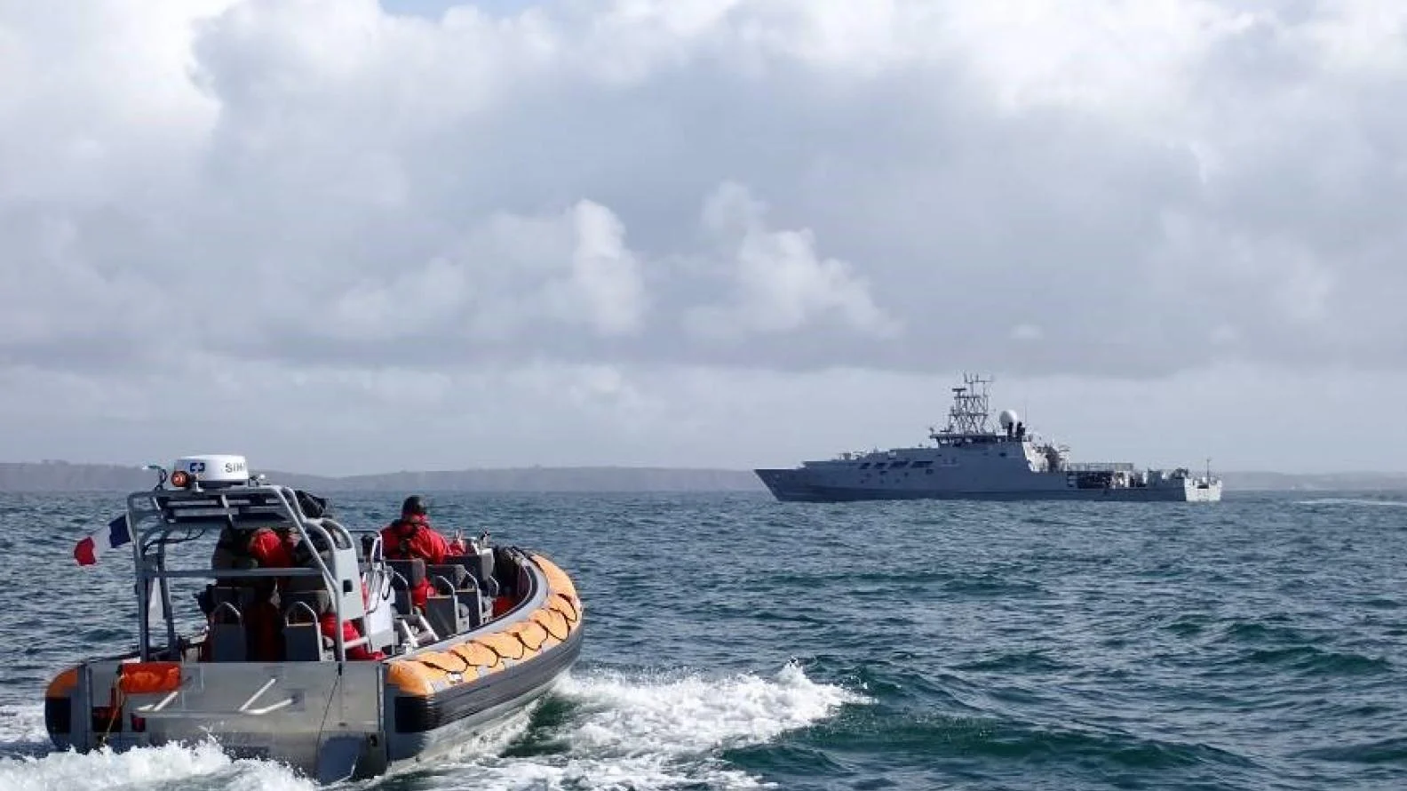 Le patrouilleur outre-mer Teriieroo a Teriierooiterai