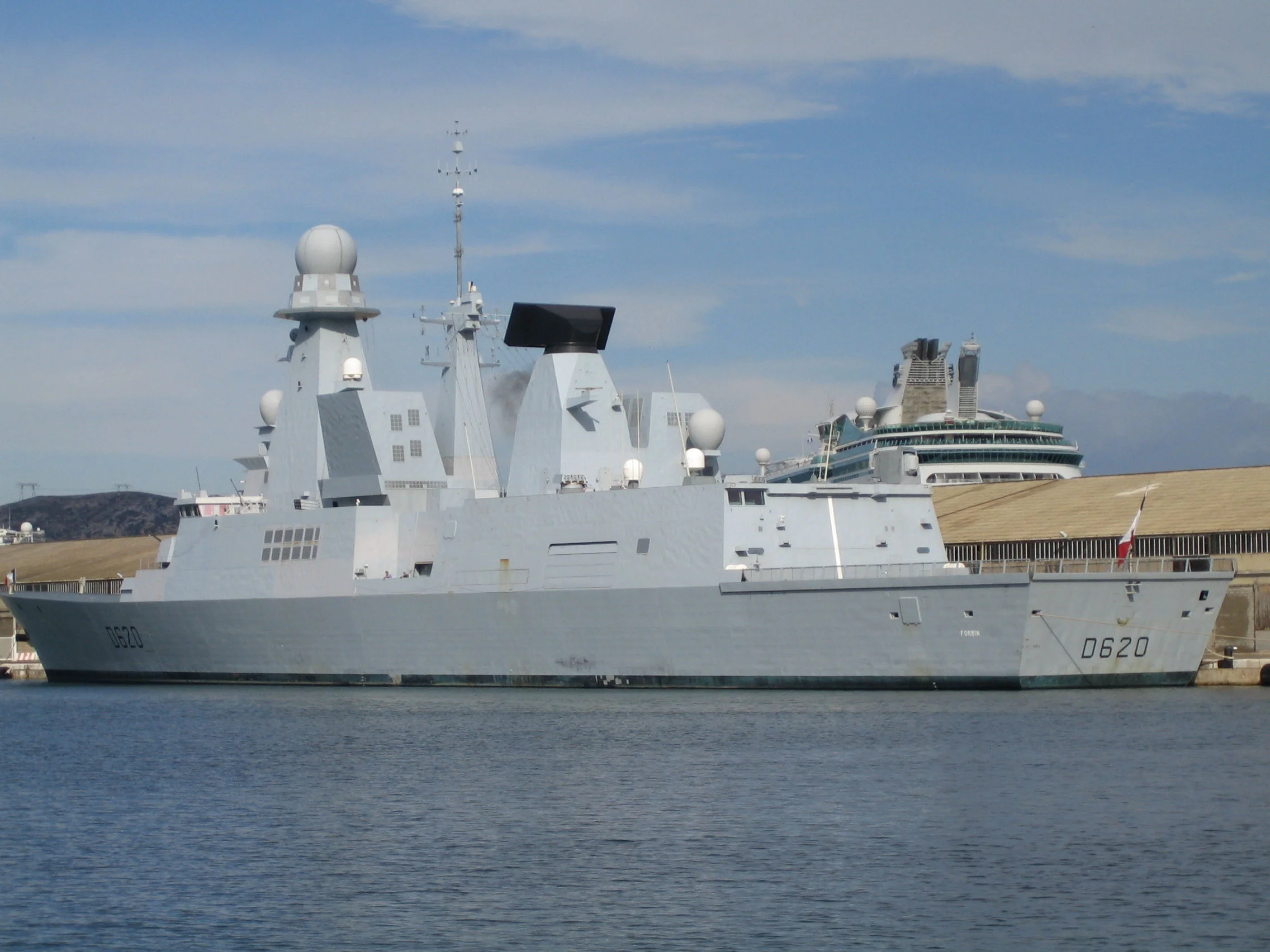 Escale du Forbin à Marseille