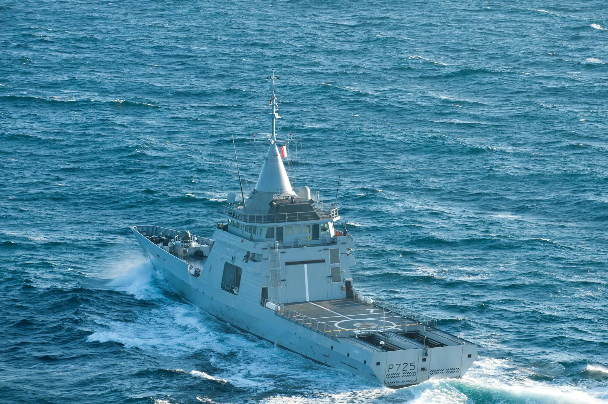 Le Patrouilleur L’Adroit en Vigipirate