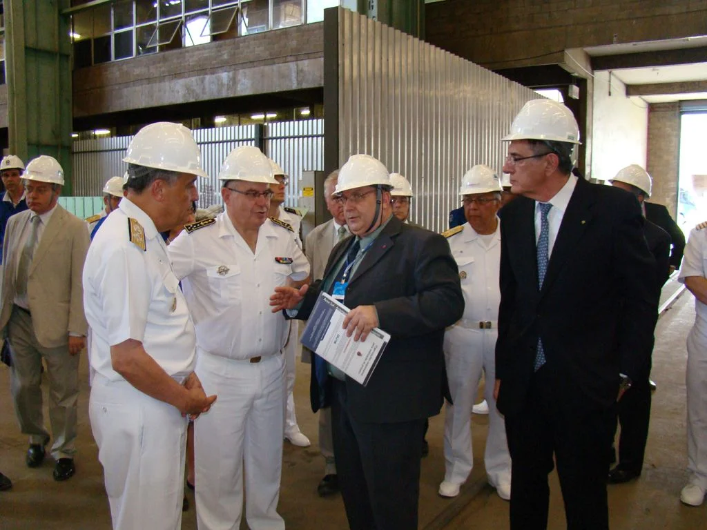 Le chef d’état-major de la Marine en visite au Brésil