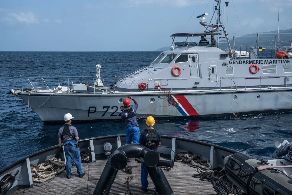 Le patrouilleur côtier de la gendarmerie maritime (PCGM) Violette