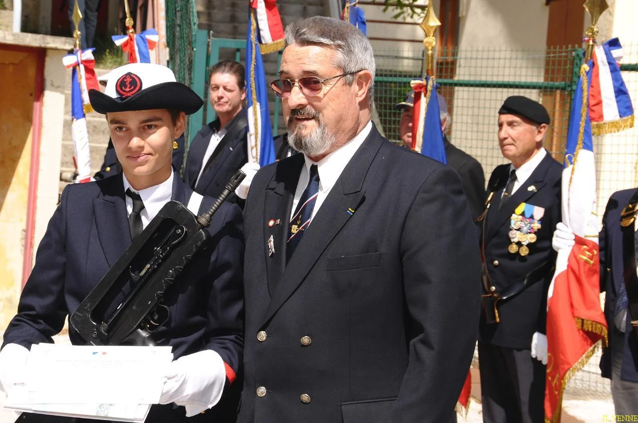 Remise des diplômes aux stagiaires de la Préparation Militaire Marine de LA SEYNE SUR MER