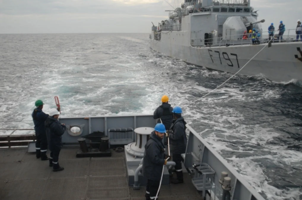 Transfert de courrier entre le Cdt Bouan et l'Achéron
