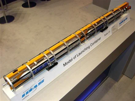 Maquette du conteneur de lancement