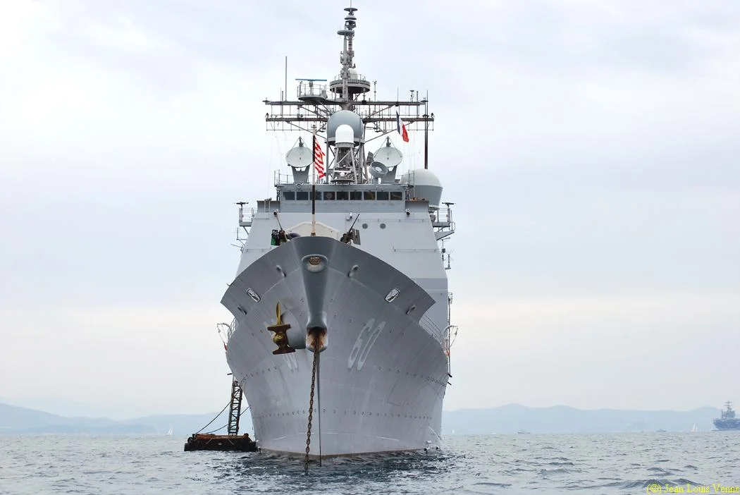 Le croiseur américain Normandy
