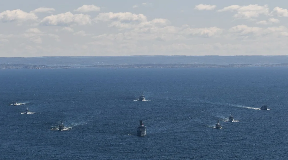 Le groupe SNMCMG1 de guerre des mines de l'OTAN