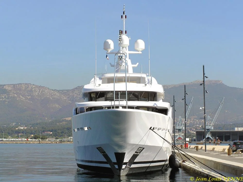 Le Netanya8 dans le port de la Seyne sur Mer