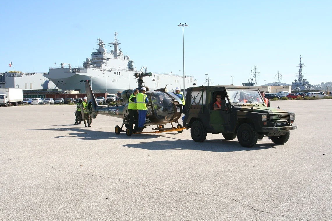 Déplacement à petite vitesse pour cette Gazelle