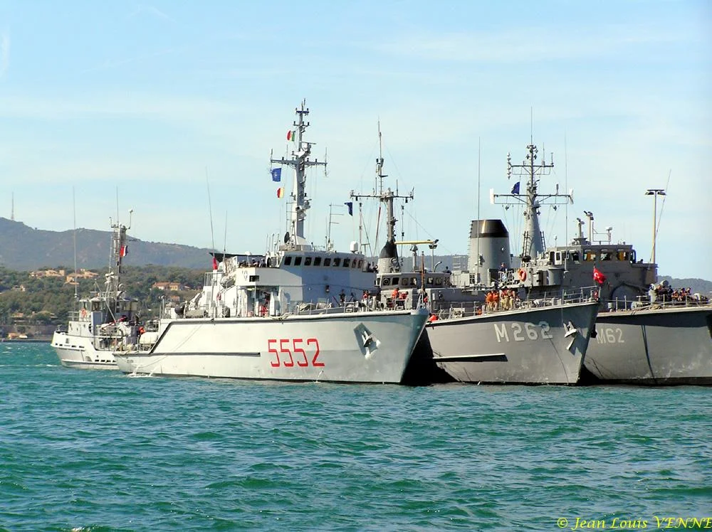 Les chasseurs de mines de l’OTAN participant à Olives Noires