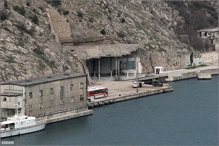 Vue depuis l'autre côté