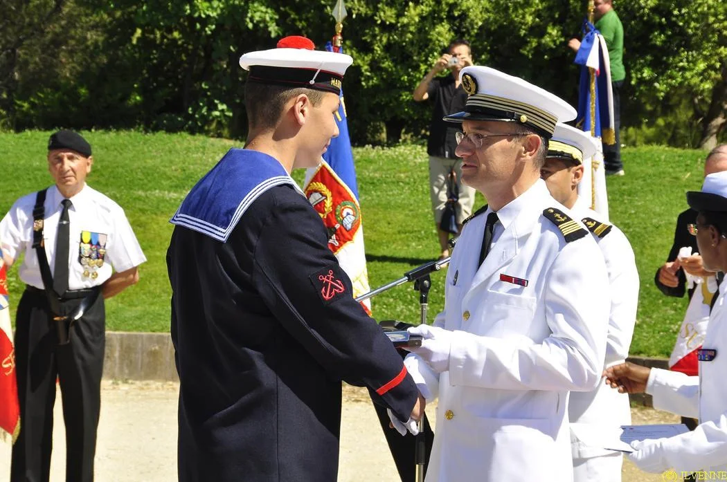 Les stagiaires de la préparation militaire marine de La Seyne-sur-mer reçoivent leur brevet