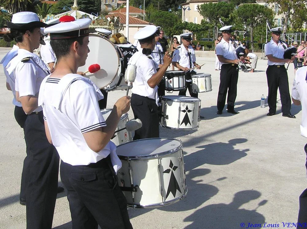 Le bagad du CIN St-Mandrier