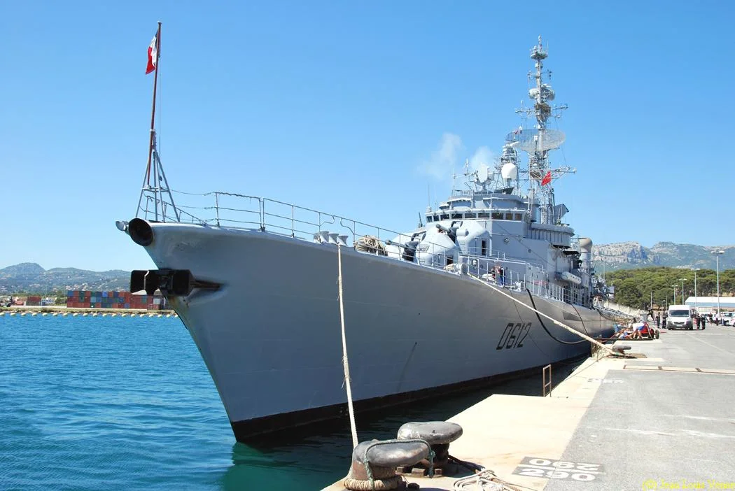 La frégate De Grasse fait escale à Toulon