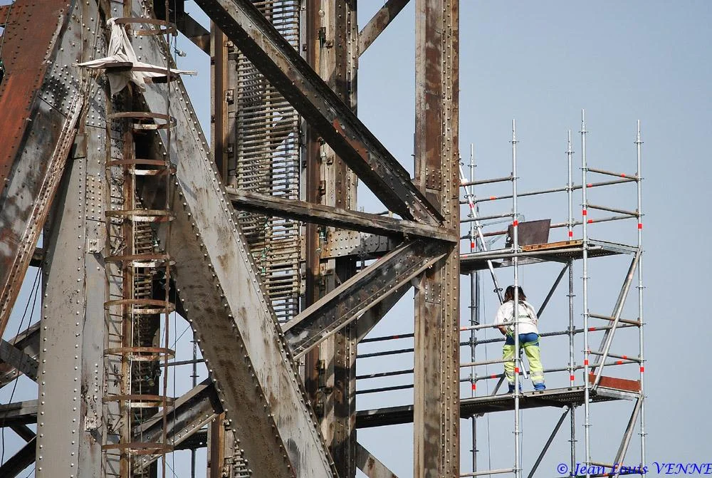 Rénovation du pont levant de La Seyne sur Mer
