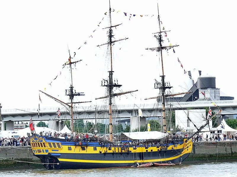 Le Grand Turk à Rouen (Armada Rouen 2008)