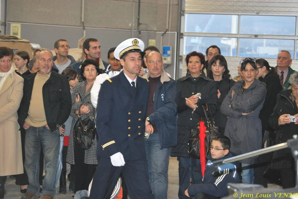 Le chef du centre PMM, l'EV Guillard