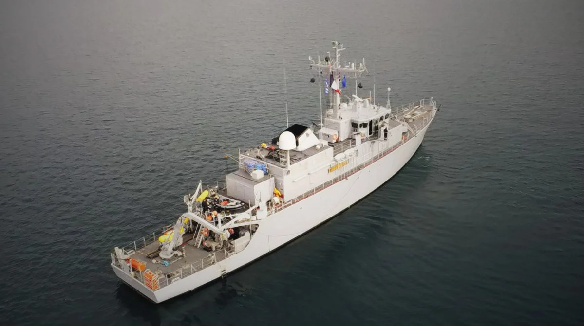 Le chasseur de mines Capricorne