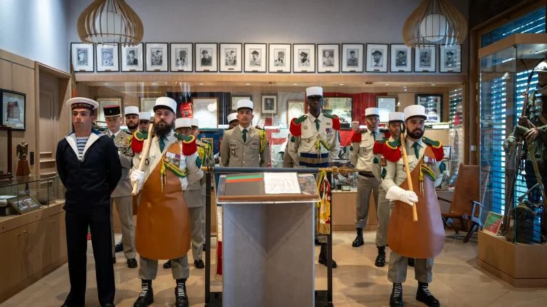 Commémoration de Bir Hakeim et jumelage pour le BFM Détroyat et la 13ème demi-brigade de Légion étrangère