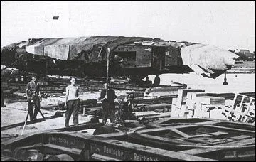 Sur la route : un des U-boats transportés Ã  Ingolstadt