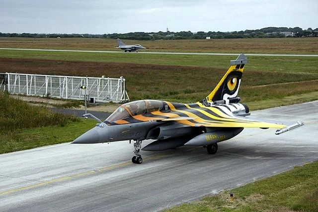 Un Rafale de la base de Mont-de-Marsan