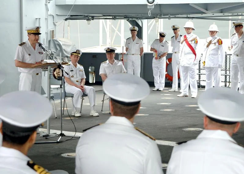 Le contre-amiral Alain Hinden