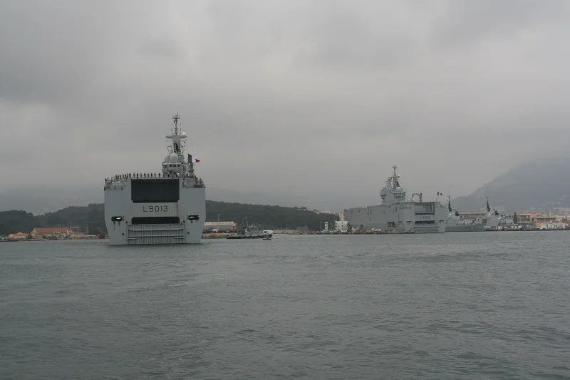 Appareillage du BPC Mistral