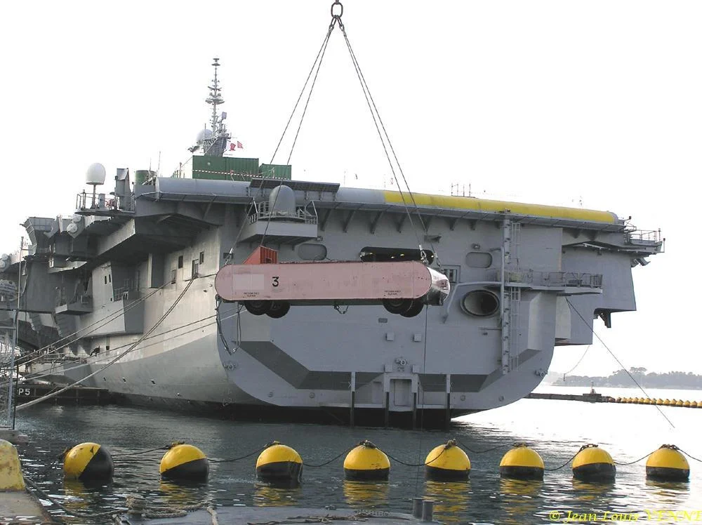 Essais des catapultes du Charles de Gaulle