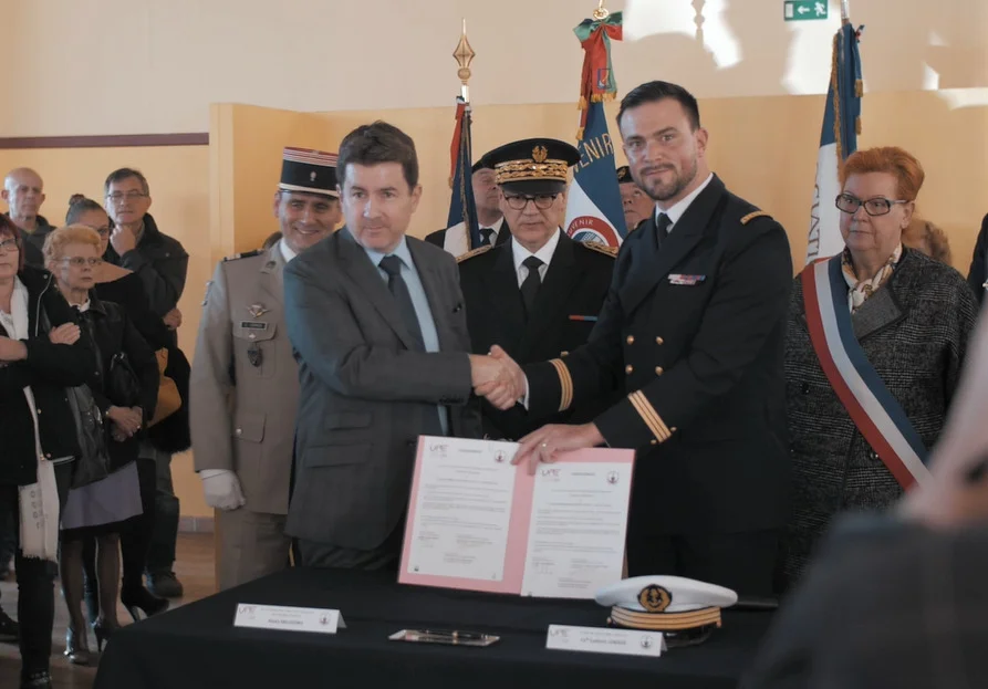 Signature de la convention de jumelage