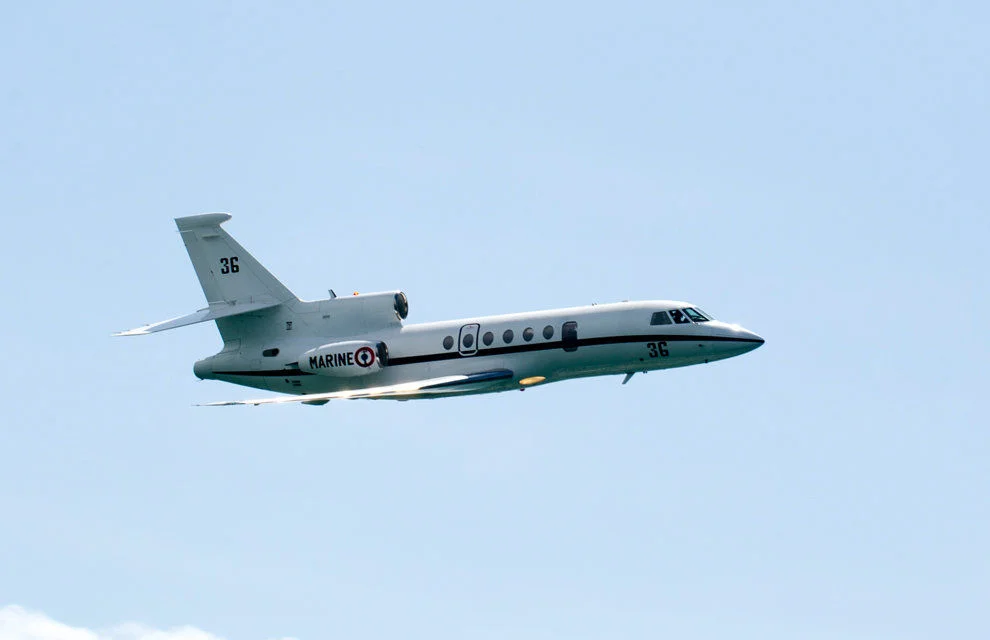 Un Falcon 50 de la marine nationale