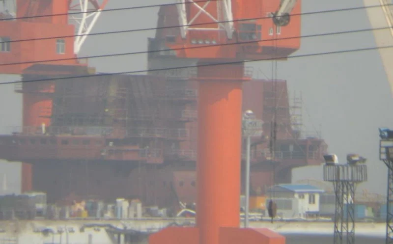 Le porte-avions chinois Varyag