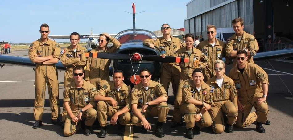 Les pilotes de la Corvette aérienne 2012