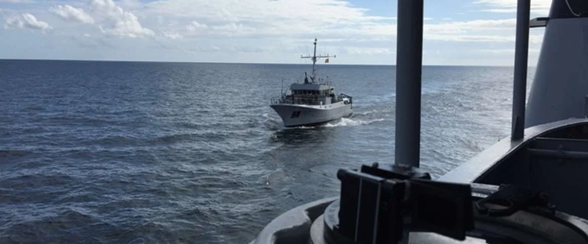 Déploiement du remorqueur de haute mer Tenace en Manche