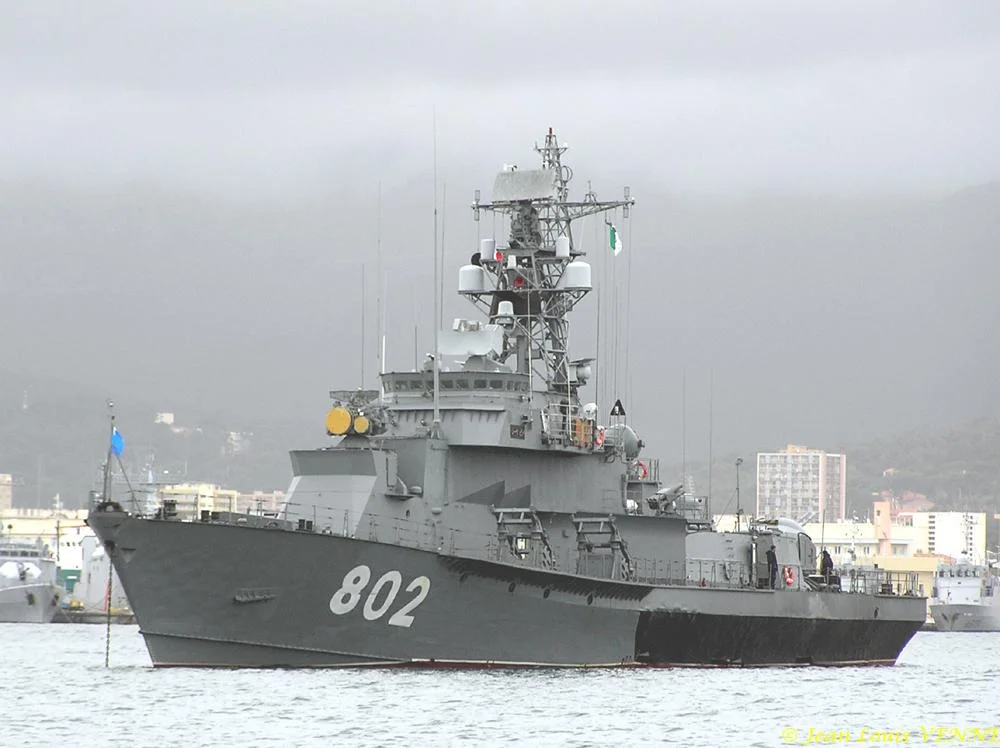 La corvette lance-missiles algérienne Salah Raïs