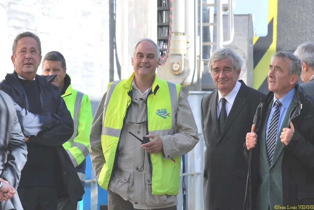 Le préfet maritime assiste à une démonstration du L-CAT