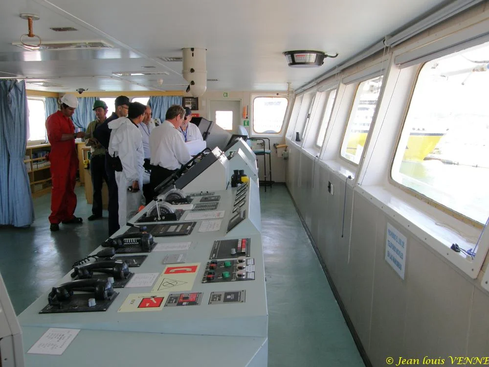 La passerelle du Bahia Tres