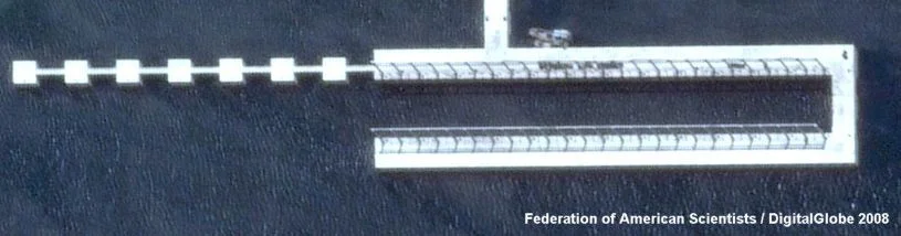 Nouvelle installation de démagnétisation des sous-marins