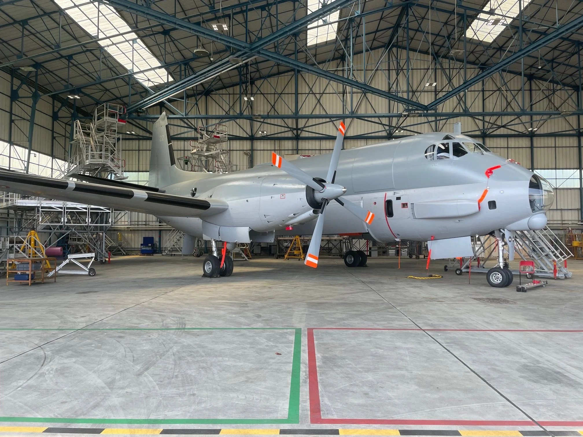 Un avion de patrouille maritime ATL2 modernisé au standard 6