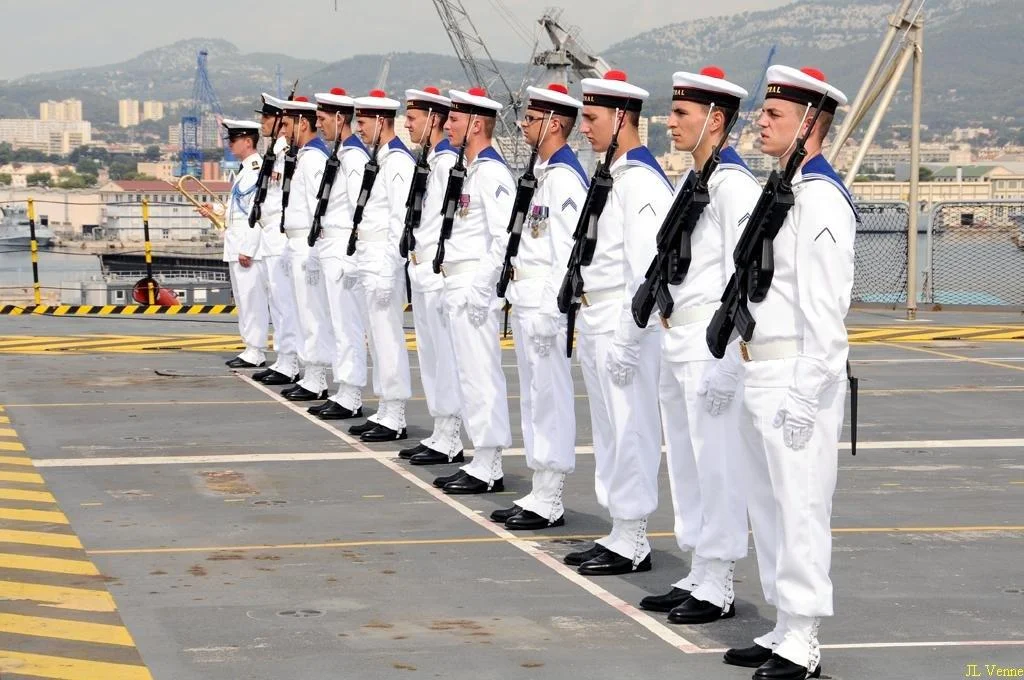 Prise de commandement du BPC Mistral