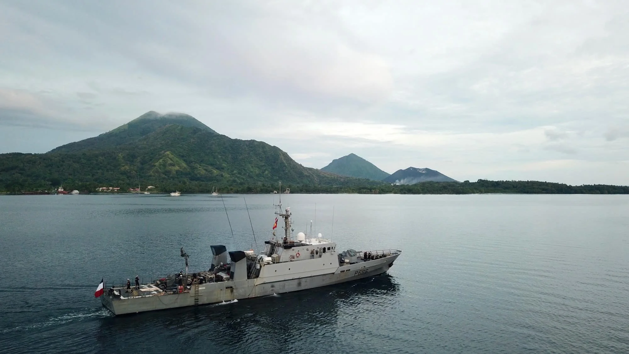 Le patrouilleur La Glorieuse